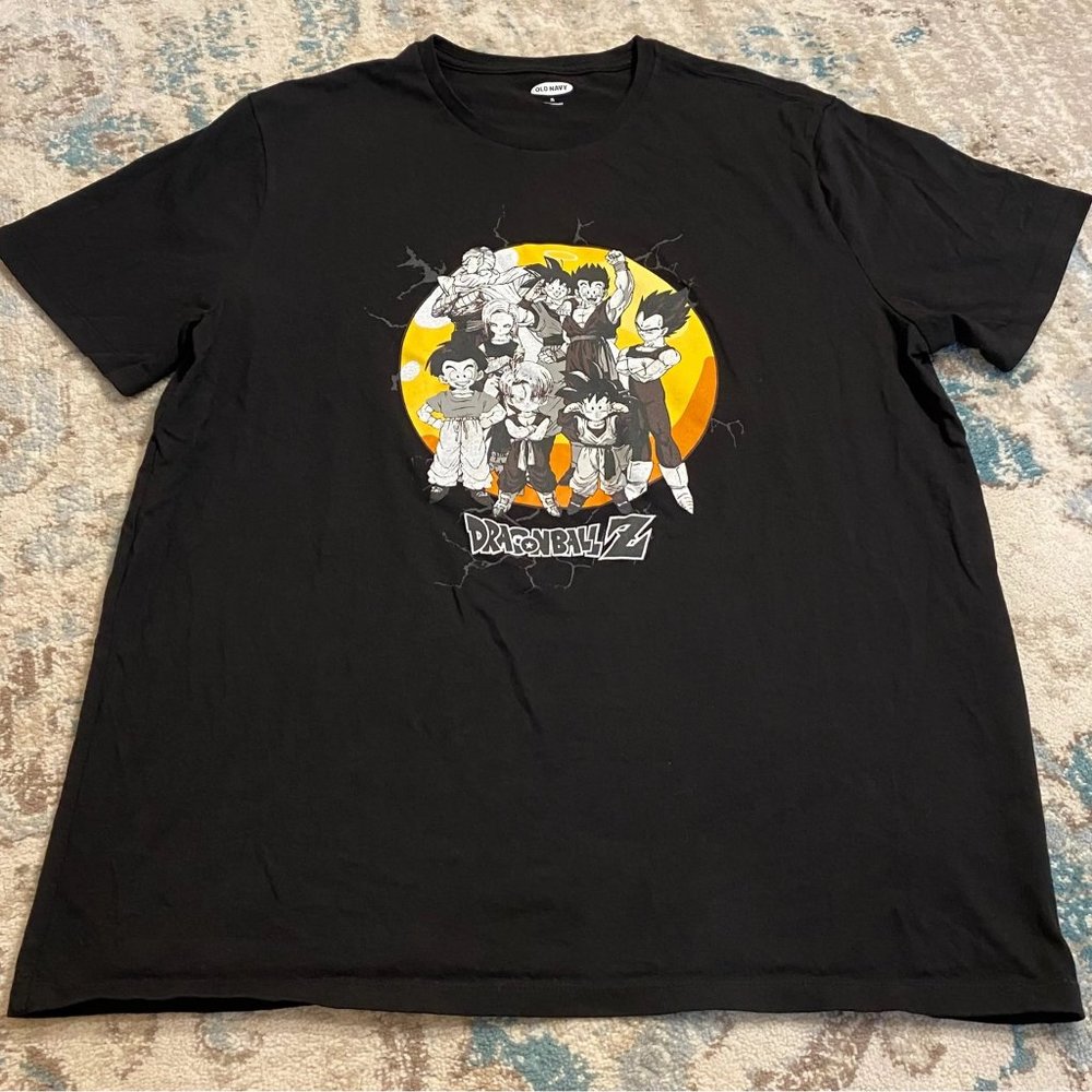 Dragon Ball Z tshirt (black) Old Navy Size Large Mens shirt NEW Sz L